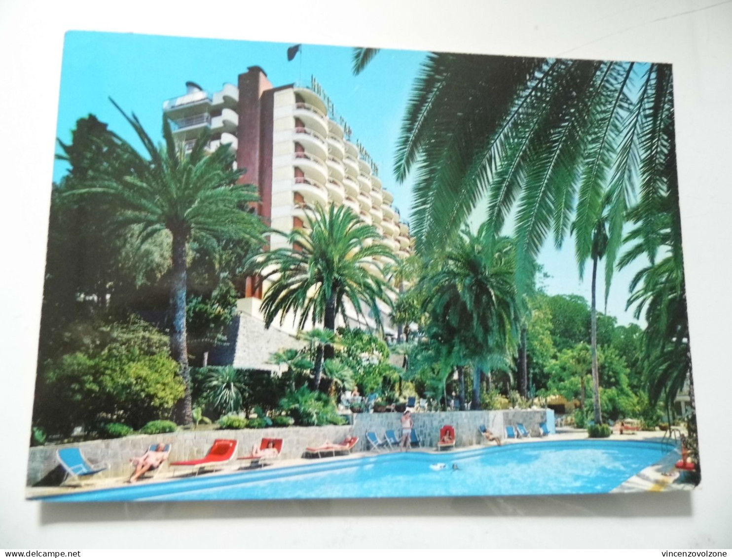 Cartolina "GRAND HOTEL CAP AMPELIO BORDIGHERA" - Hotel's & Restaurants