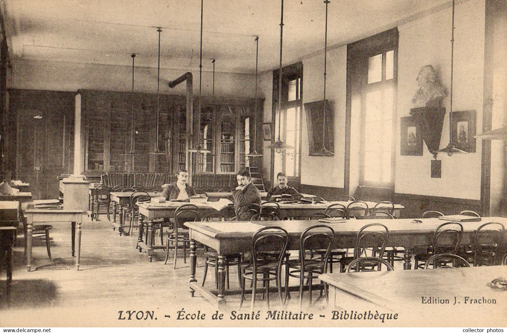 Lyon France École De Santé Militaire 1900s Set Of 3 Postcards Greek Texts [de42672] - Colecciones Y Lotes