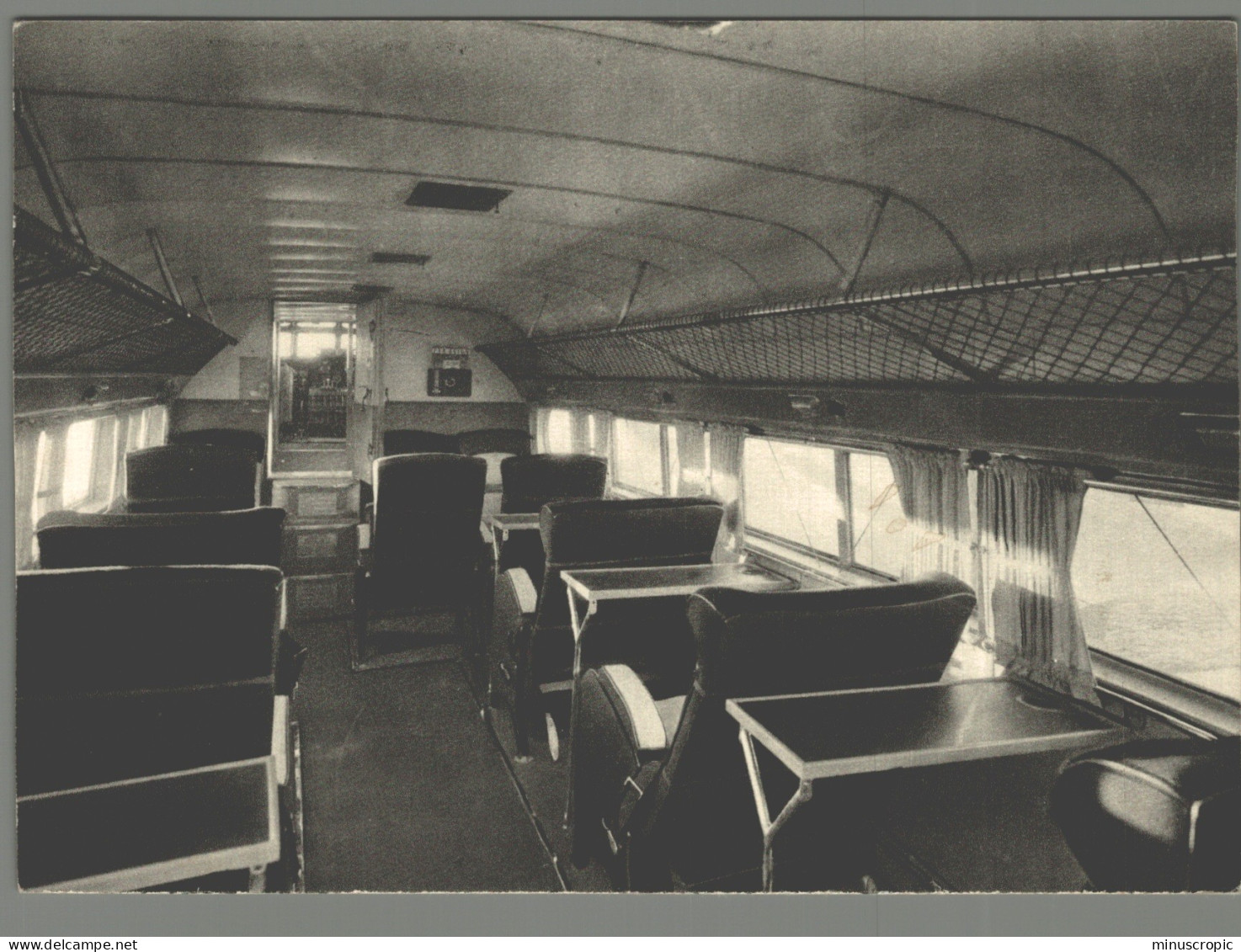 CPSM - Avion - Air France - Intérieur De La Cabine Du Dewoitine 338 - 1939-1945: 2a Guerra