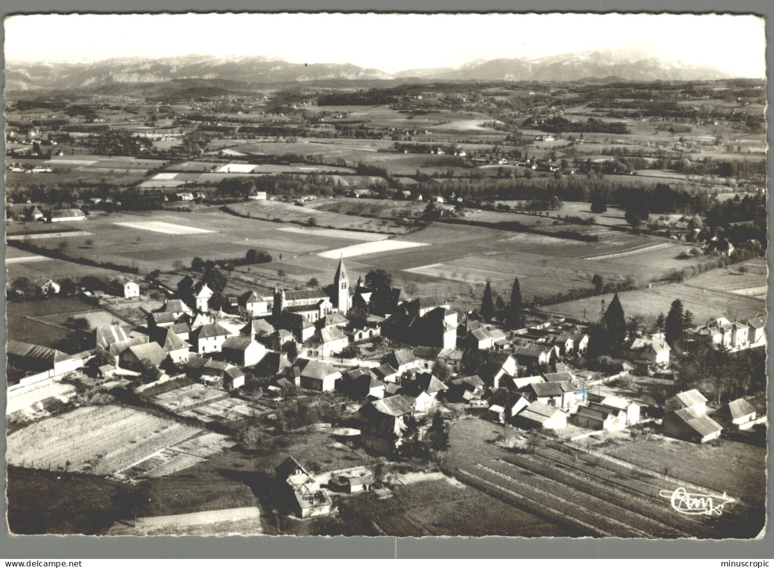 CPSM 38 - Saint André Le Gaz - Vue Panoramique - Saint-André-le-Gaz