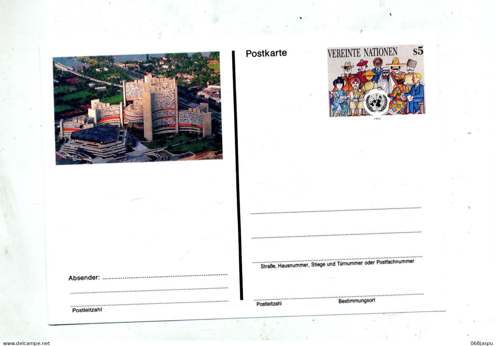 Carte Postale 5  Groupe Illustré  Batiment - Covers & Documents