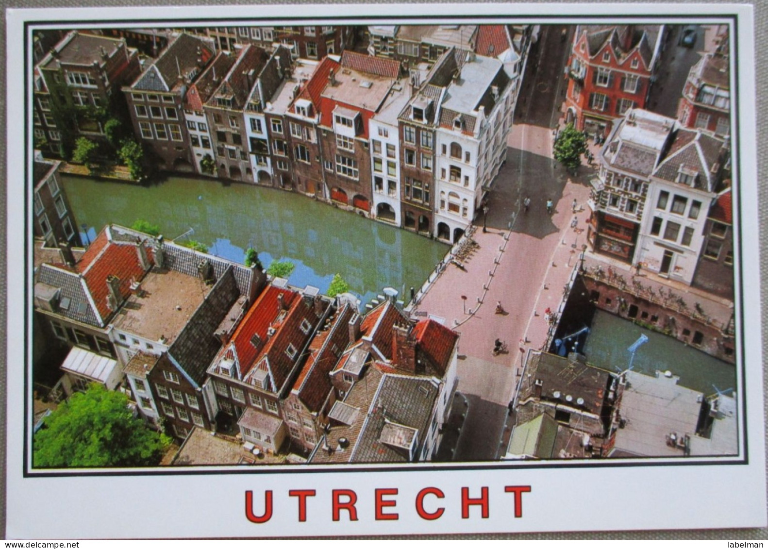 HOLLAND NETHERLAND UTRECHT CITY CENTER MULTI VIEW POSTCARD CARTOLINA ANSICHTSKARTE CARTE POSTALE POSTKARTE CARD KARTE - Utrecht