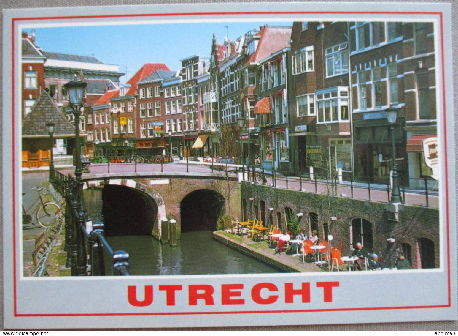 HOLLAND NETHERLAND UTRECHT CITY CENTER MULTI VIEW POSTCARD CARTOLINA ANSICHTSKARTE CARTE POSTALE POSTKARTE CARD KARTE - Utrecht