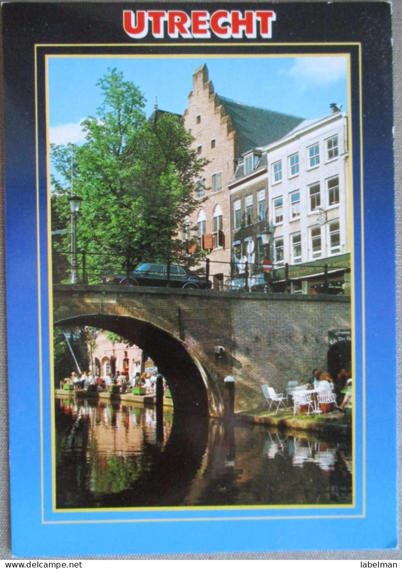 HOLLAND NETHERLAND UTRECHT CITY CENTER MULTI VIEW POSTCARD CARTOLINA ANSICHTSKARTE CARTE POSTALE POSTKARTE CARD KARTE - Utrecht