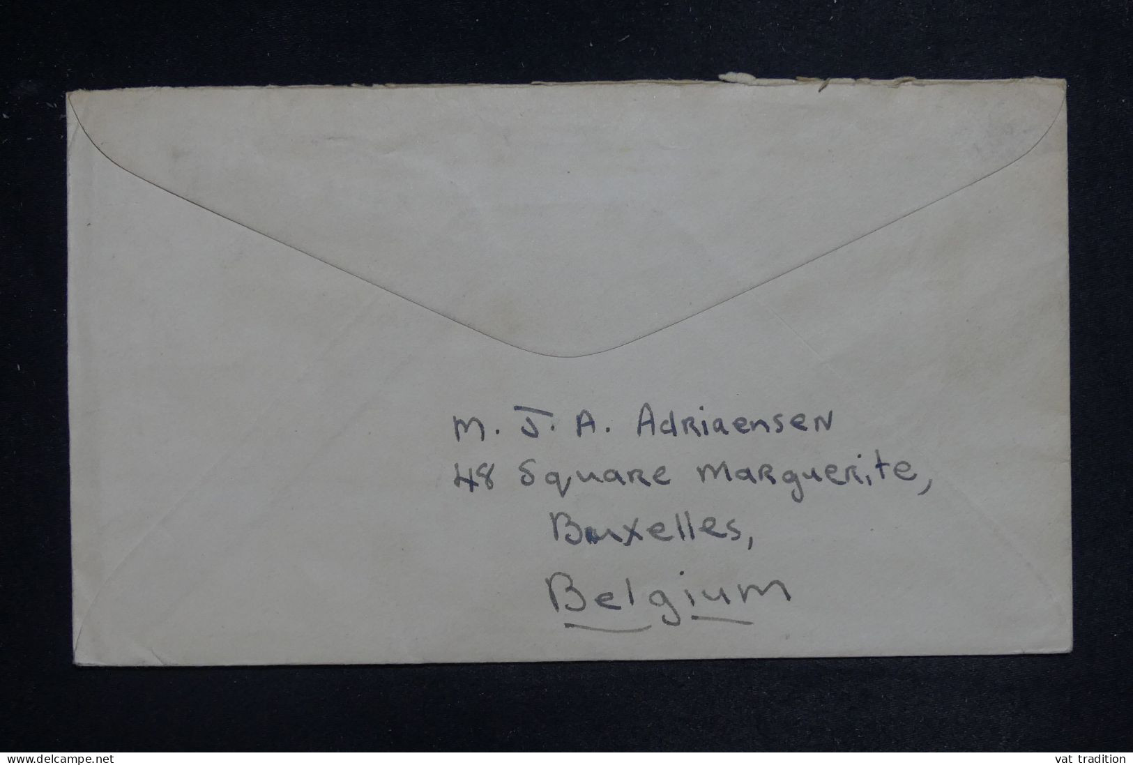 NOUVELLE ZÉLANDE - Enveloppe De Hamilton Pour La Belgique En 1955  - L 152000 - Lettres & Documents