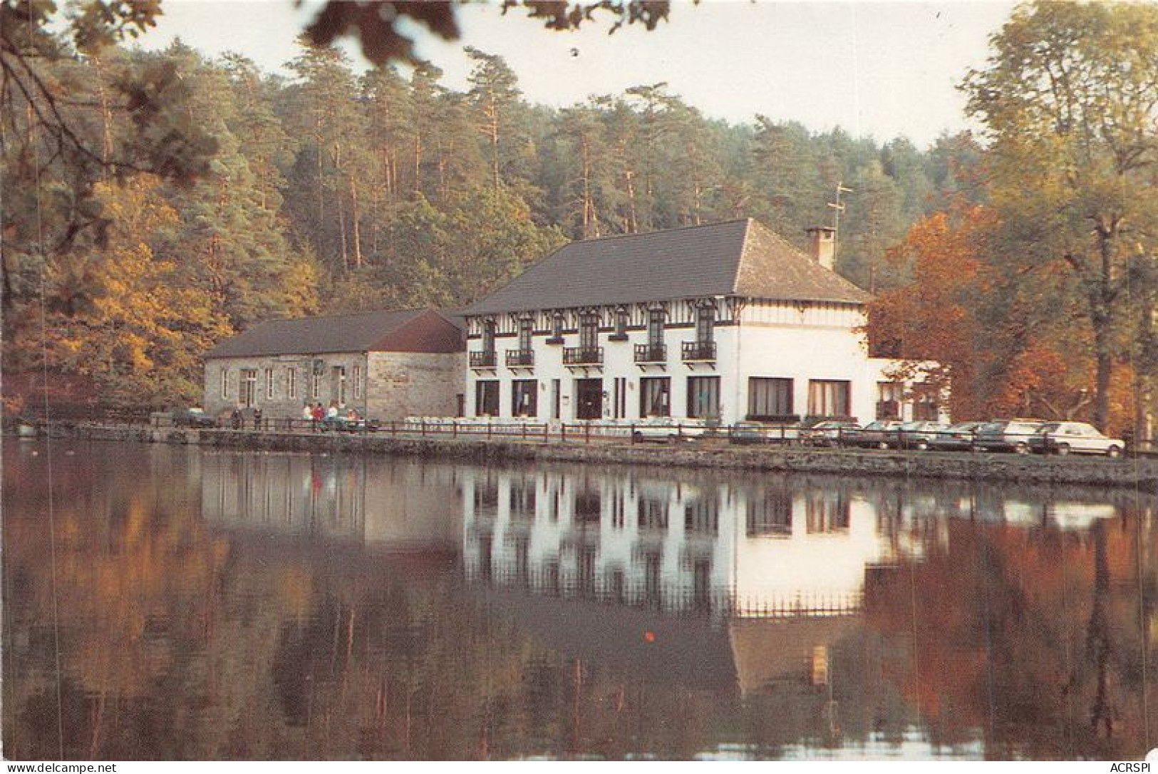 LA VALLEE DE LA COUR Hotel Restaurant Au Coeur De La Foret D Andaine 18(scan Recto-verso) MA1416 - Bagnoles De L'Orne