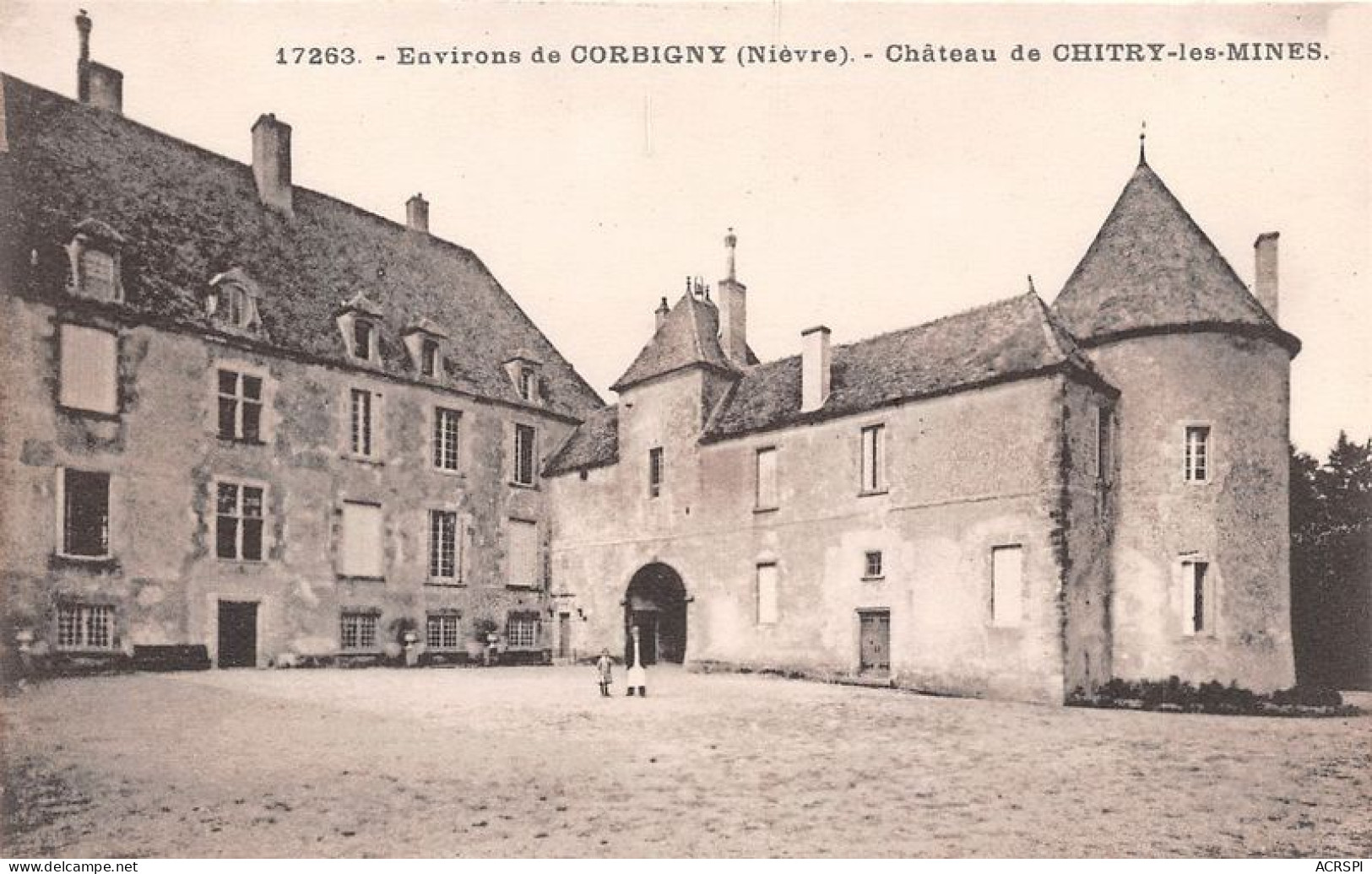 ENVIRONS DE CORBIGNY Chateau De CHITRY LES MINES 17(scan Recto-verso) MA1414 - Corbigny