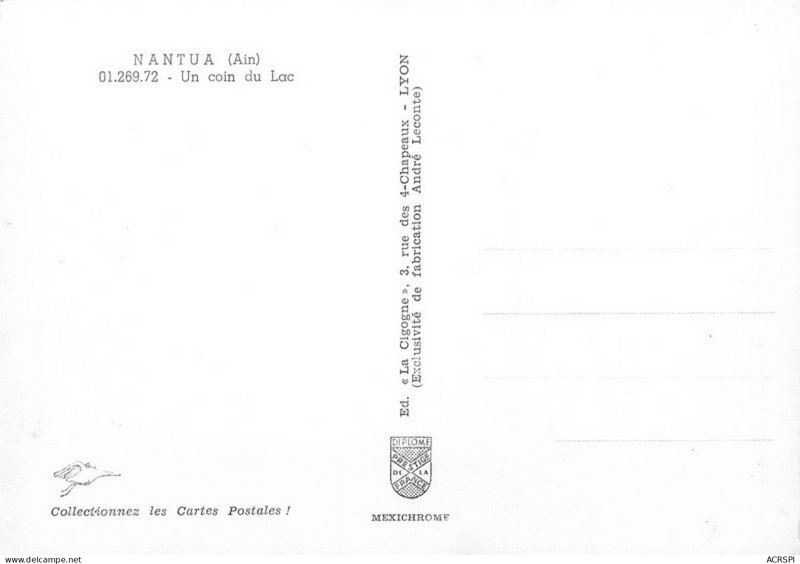 NANTUA  Un Coin Du Lac  17   (scan Recto-verso)MA1412Ter - Nantua