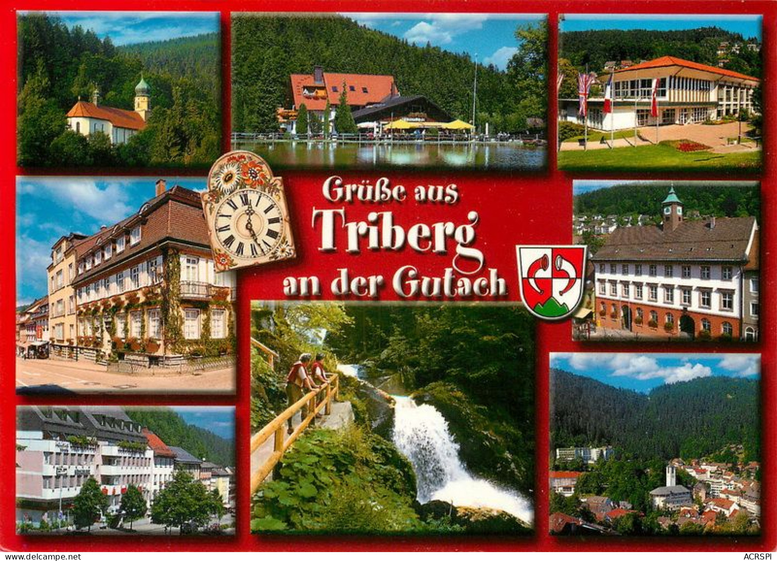 Triberg Im Schwarzwald 35   (scan Recto-verso)MA1412Bis - Triberg