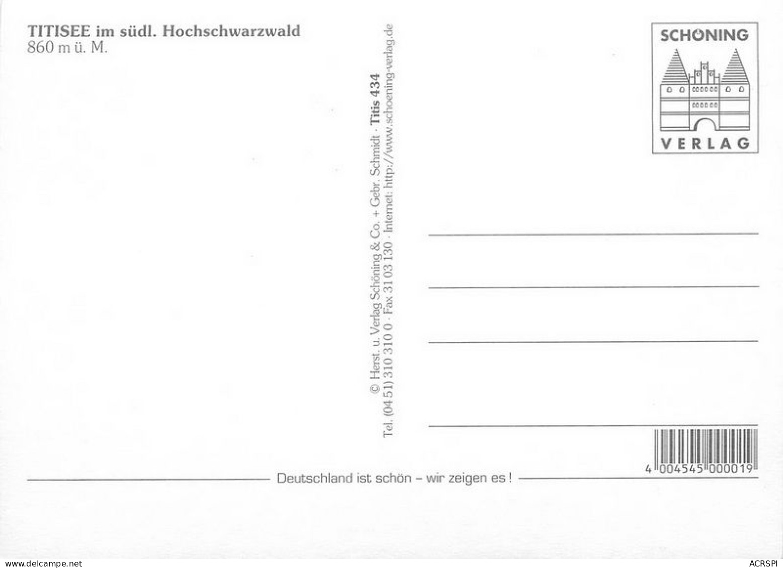 TITISEE  Im Sudl Hochschwarzwald 36   (scan Recto-verso)MA1412Bis - Titisee-Neustadt