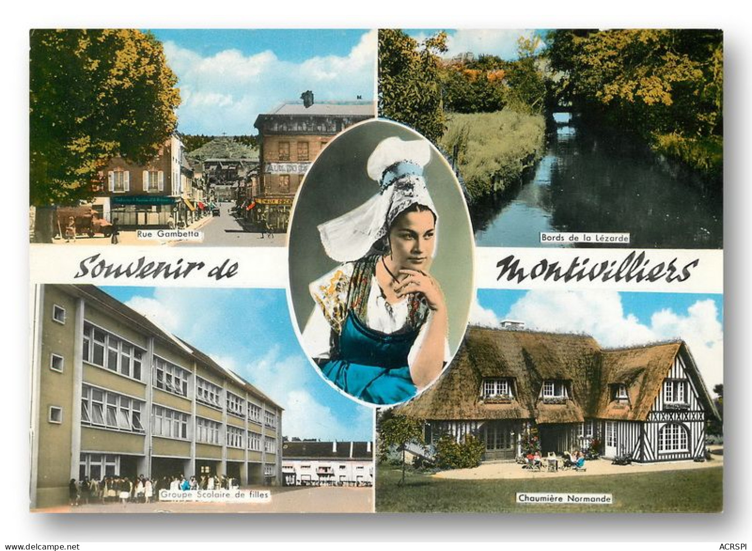MONTVILLIERS  Souvenir  23   (scan Recto-verso)MA1412Bis - Montivilliers