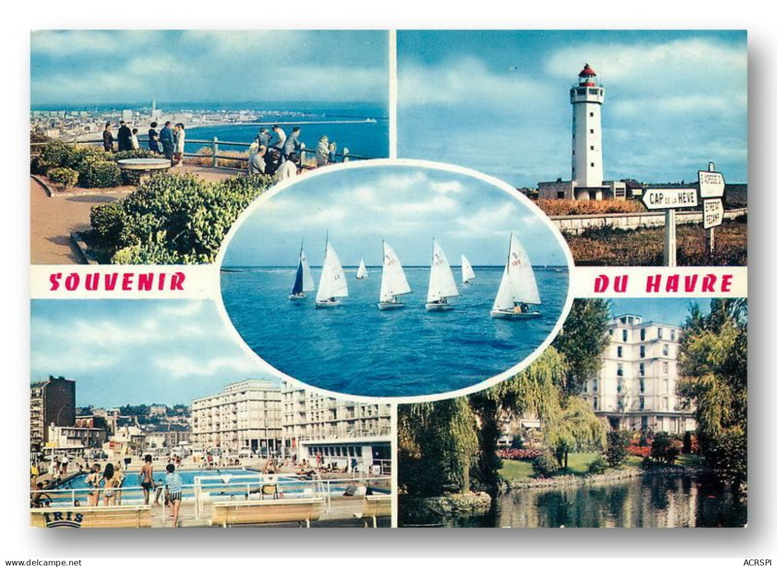 LE HAVRE  Souvenir 19   (scan Recto-verso)MA1412Bis - Cap De La Hève