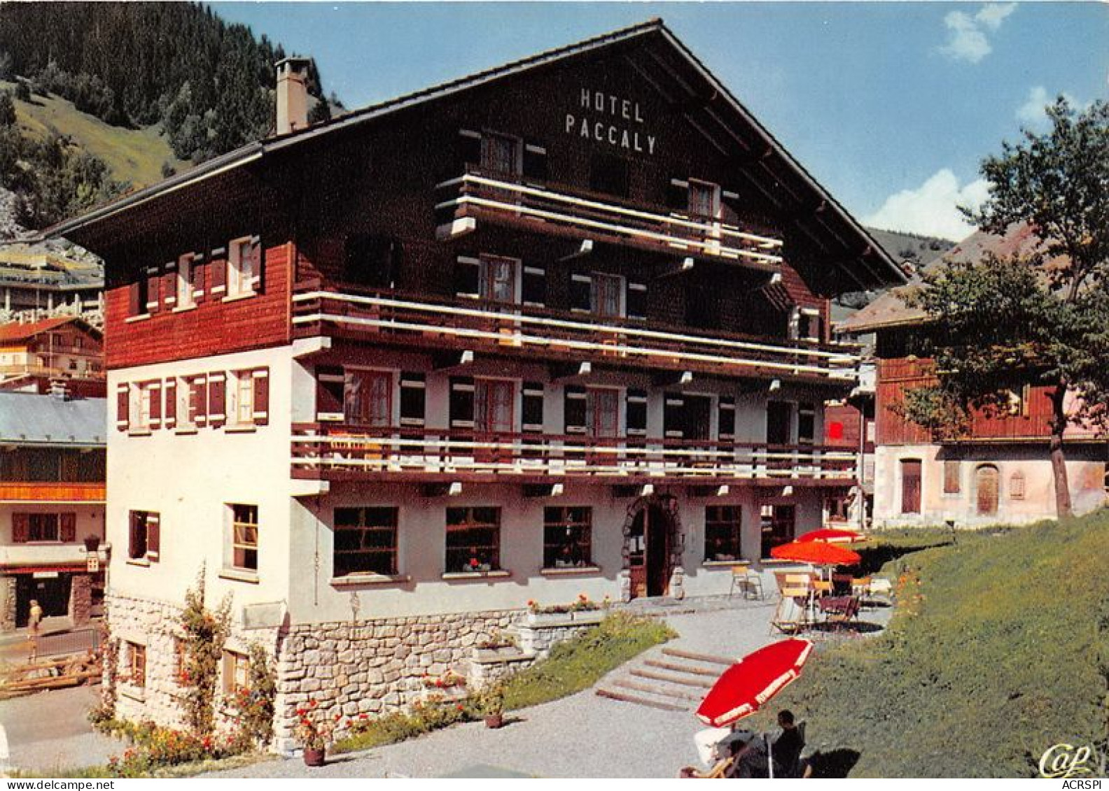 LA CLUSAZ Hotel LE PACCALY Logis De France 20(scan Recto-verso) MA1412 - La Clusaz