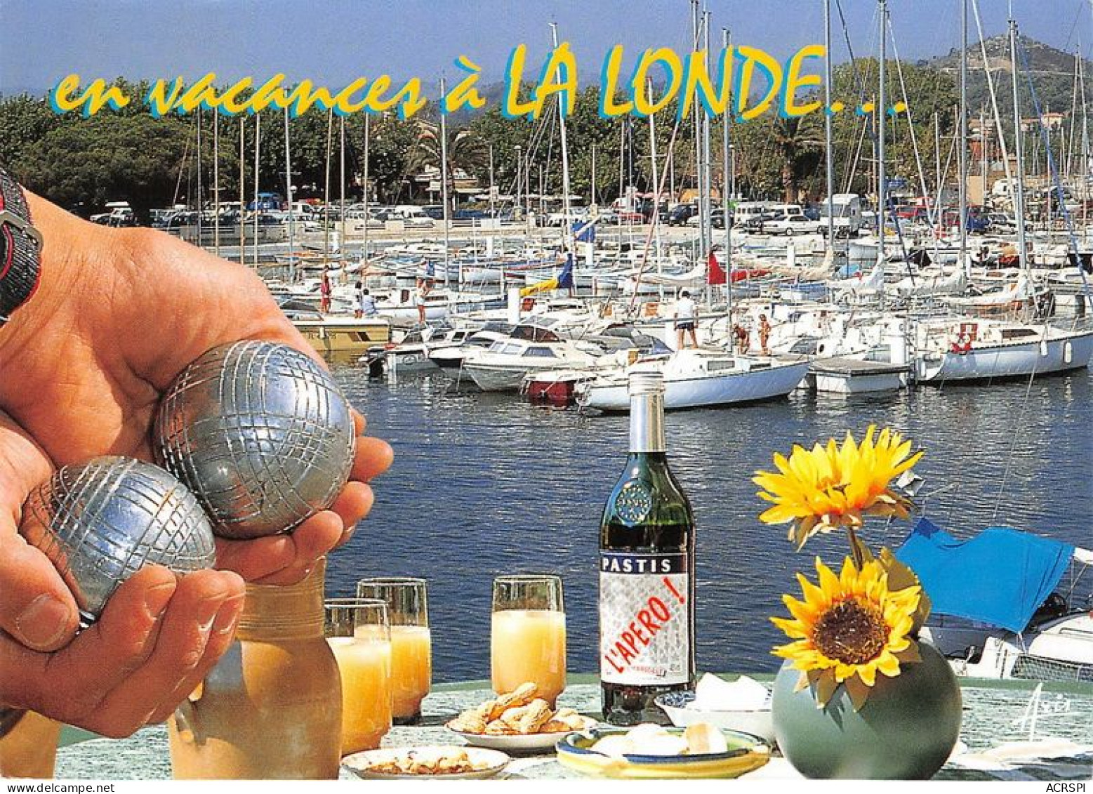 En Vacances A La LONDES LES MAURES 23(scan Recto-verso) MA1410 - La Londe Les Maures
