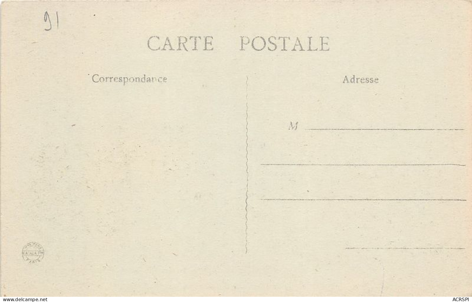 SAVIGNY SUR ORGE Le Chateau Et La Place Davoust 25(scan Recto-verso) MA1409 - Savigny Sur Orge