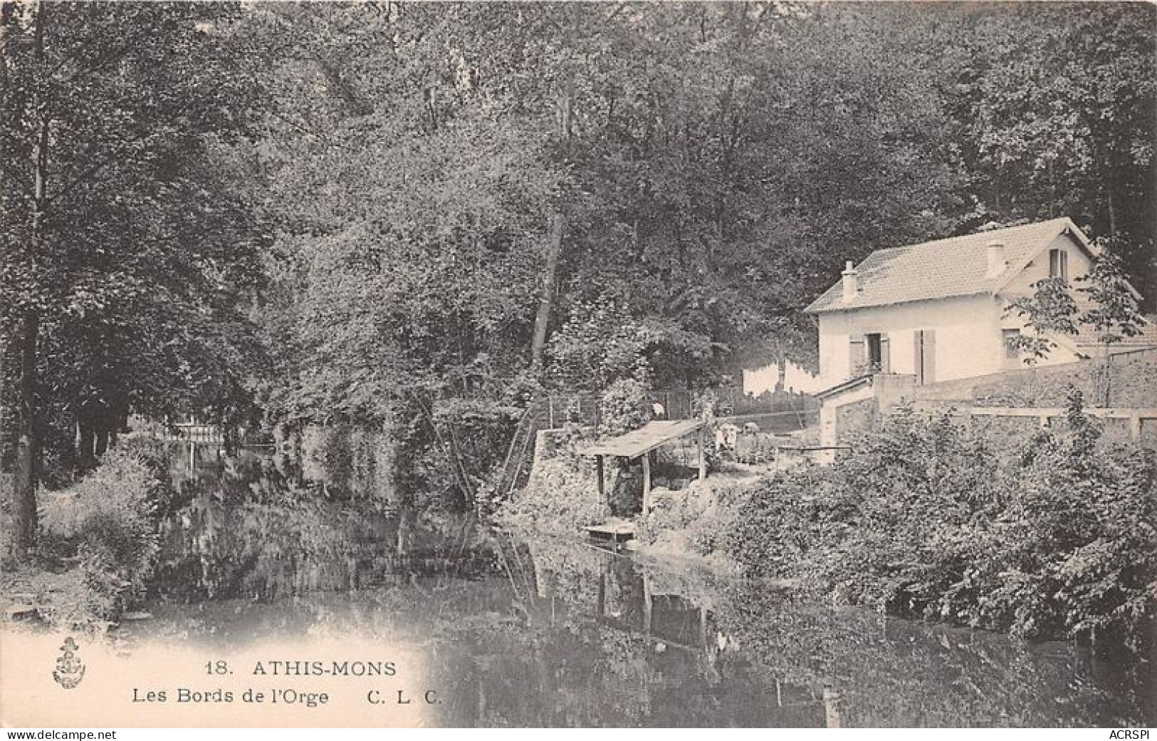 ATHIS MONS Les Bords De L Orge 26(scan Recto-verso) MA1408 - Athis Mons