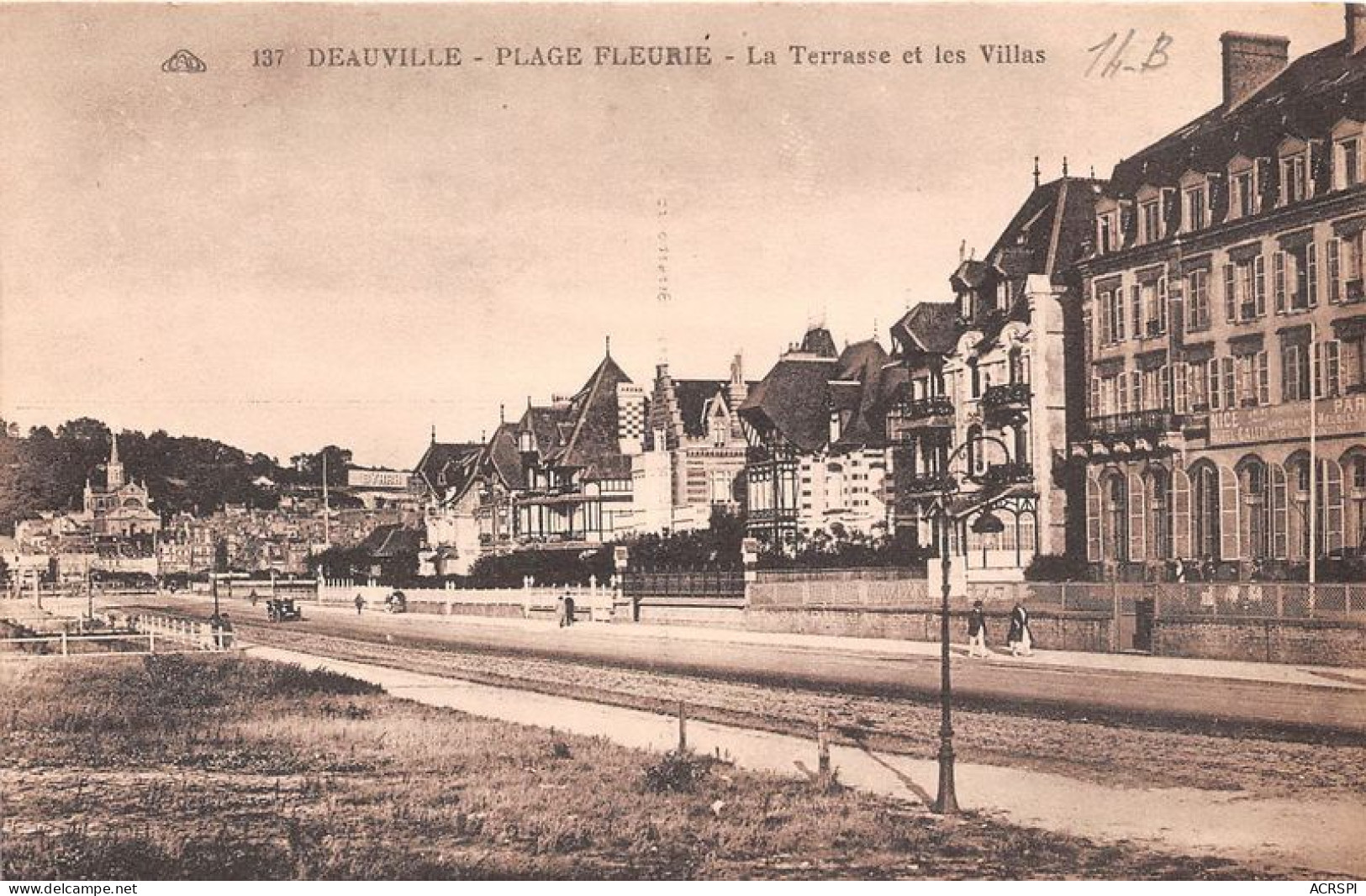 DEAUVILLE Plage Fleurie La Terrasse Et Les Villas 20(scan Recto-verso) MA1440 - Deauville