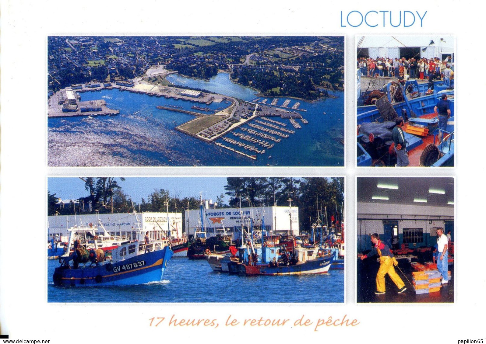 (29) LOCTUDY  17 Heures Le Retour De La Pêche - Loctudy