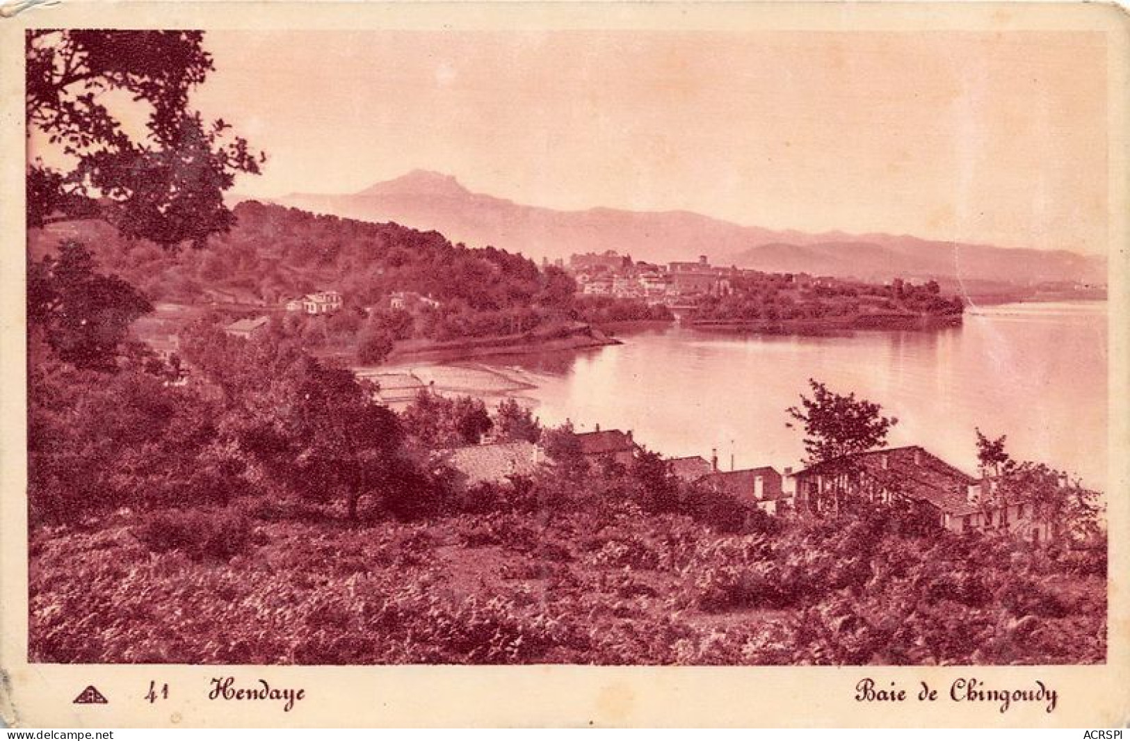 HENDAYE Baie De Chingoudy 16(scan Recto-verso) MA1435 - Hendaye