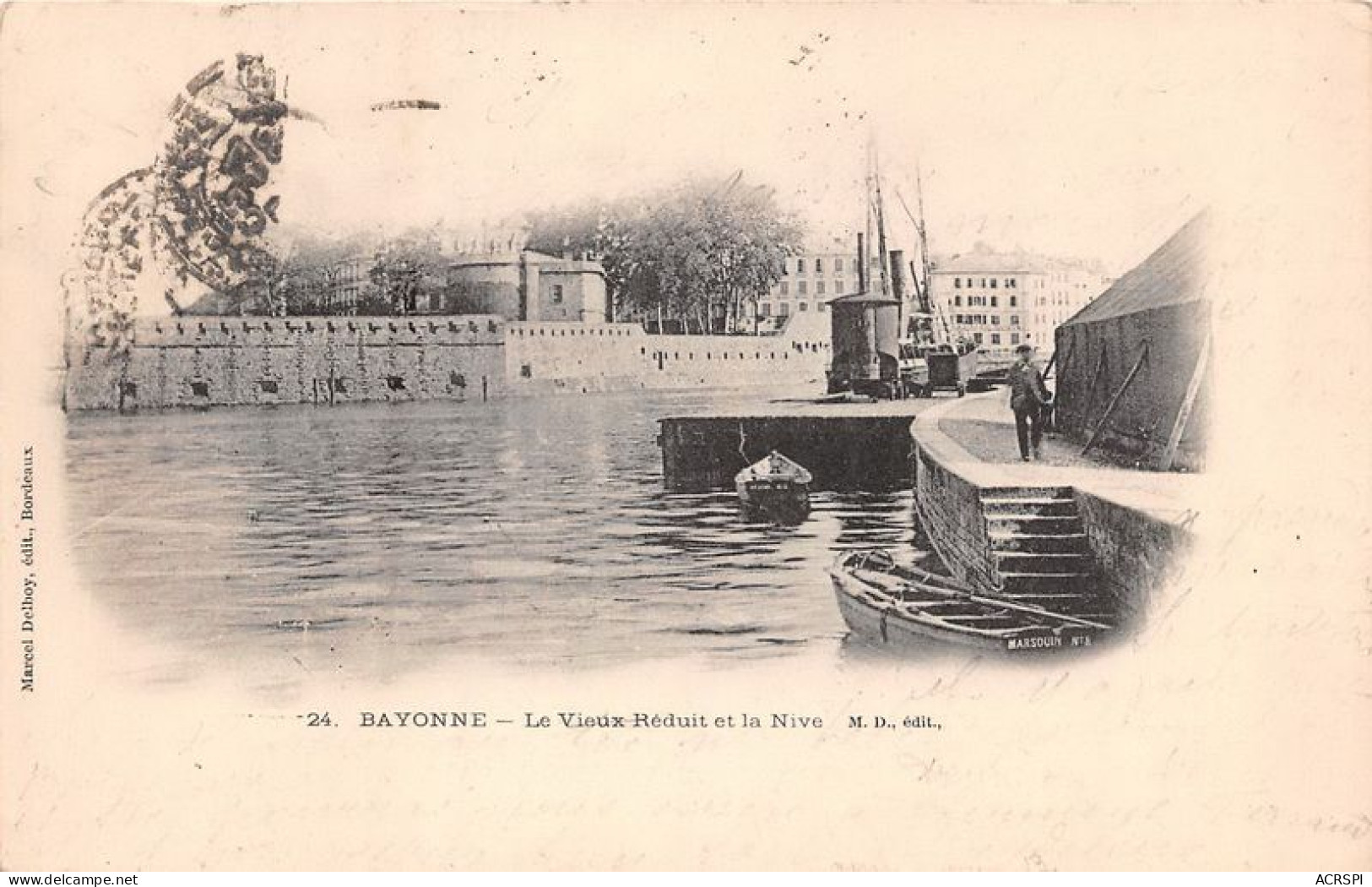 BAYONNE Le Vieux Reduit Et La Nive 29(scan Recto-verso) MA1435 - Bayonne