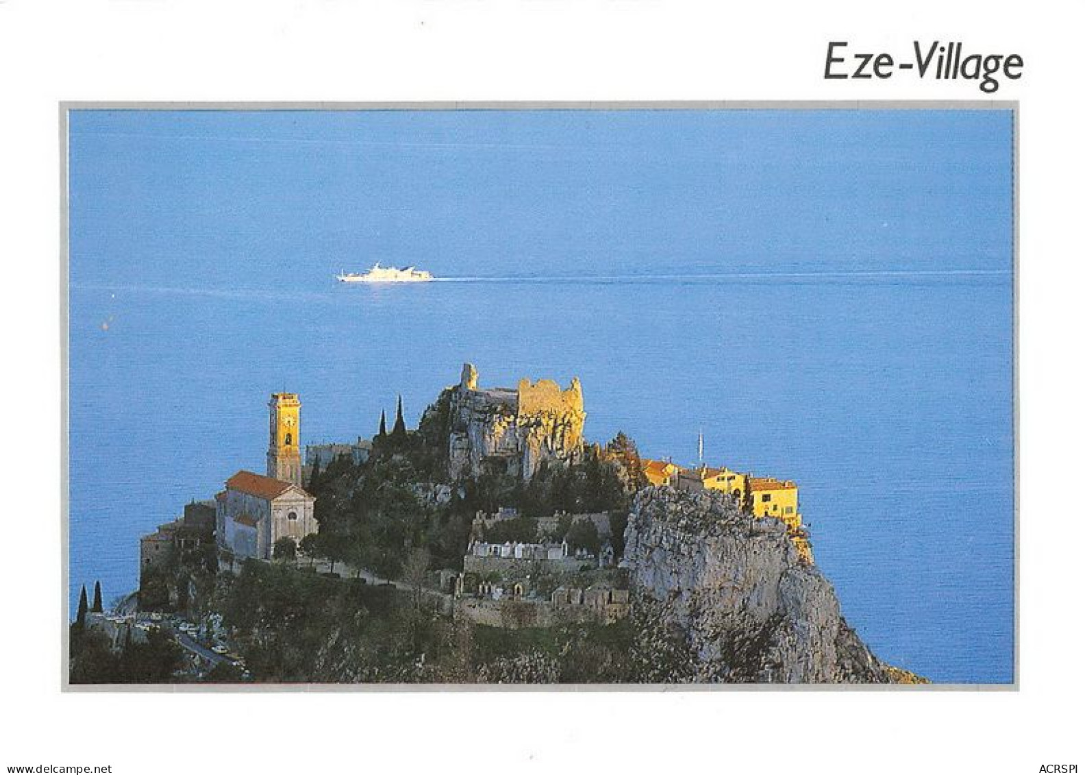 EZE VILLAGE Vue Generale 26(scan Recto-verso) MA1434 - Eze