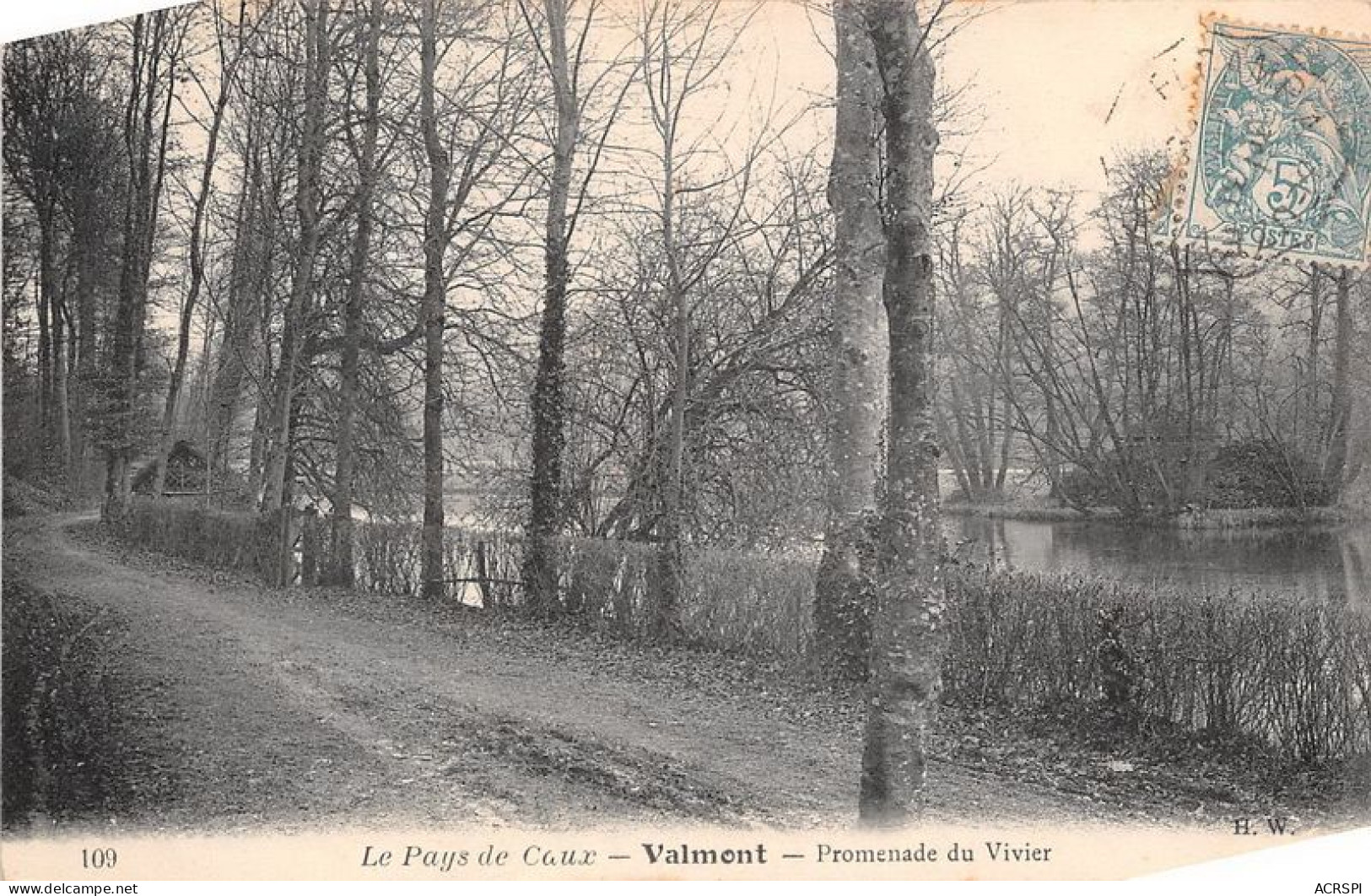 VALMONT Promenade Du Vivier 21(scan Recto-verso) MA1432 - Valmont