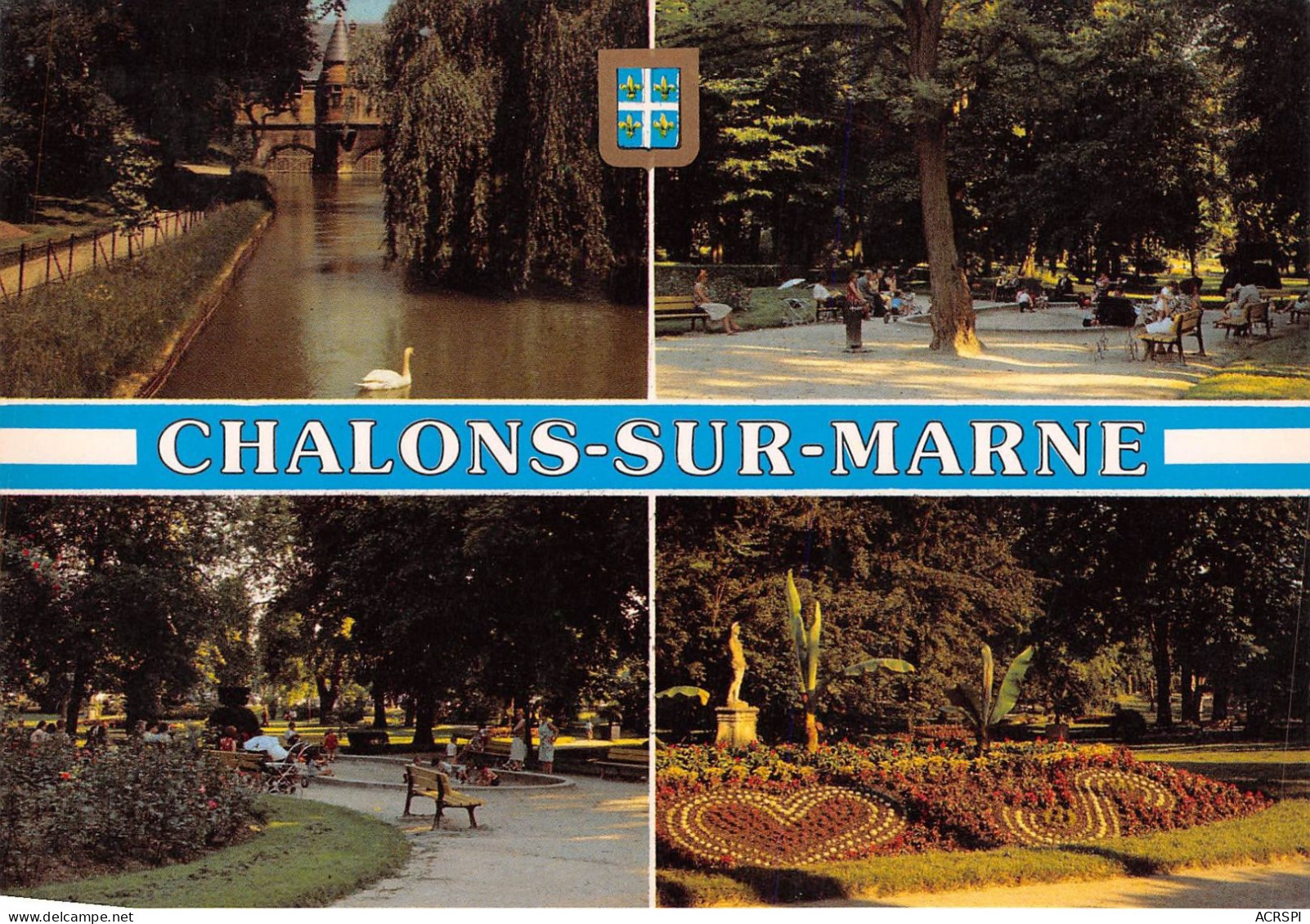 CHALONS SUR MARNE Jardin Du Petit Jard 30(scan Recto-verso) MA1419 - Châlons-sur-Marne