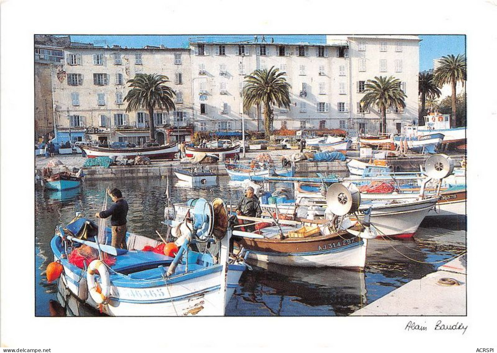 AJACCIO Port 5(scan Recto-verso) MA1417 - Ajaccio