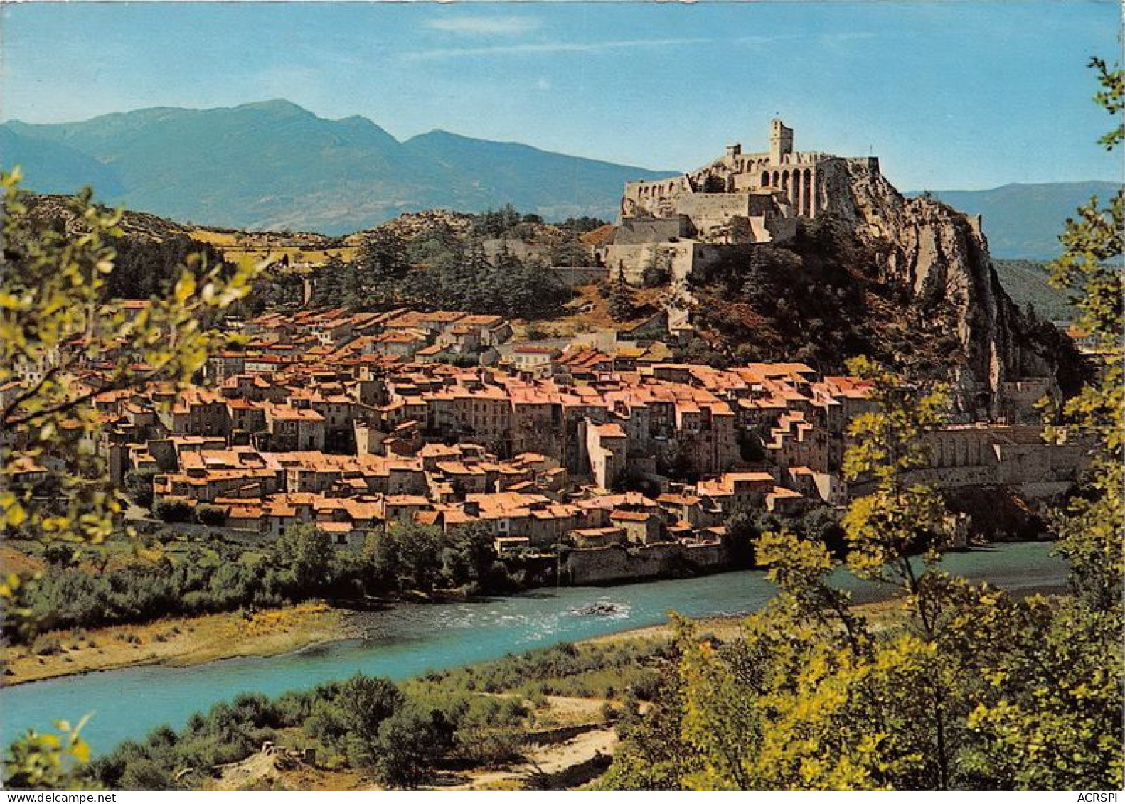 SISTERON Dans L Etroit Corset De Ses Remparts Que Baigne La Durance 24(scan Recto-verso) MA1458 - Sisteron