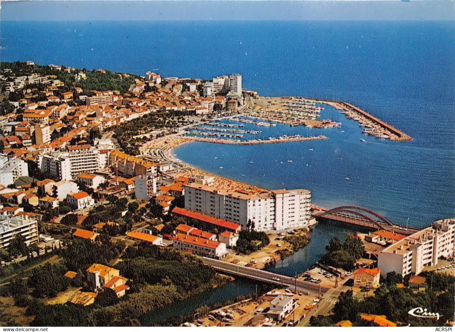 SATE MAXIME Vue Panoramique Aerienne 30(scan Recto-verso) MA1454 - Sainte-Maxime