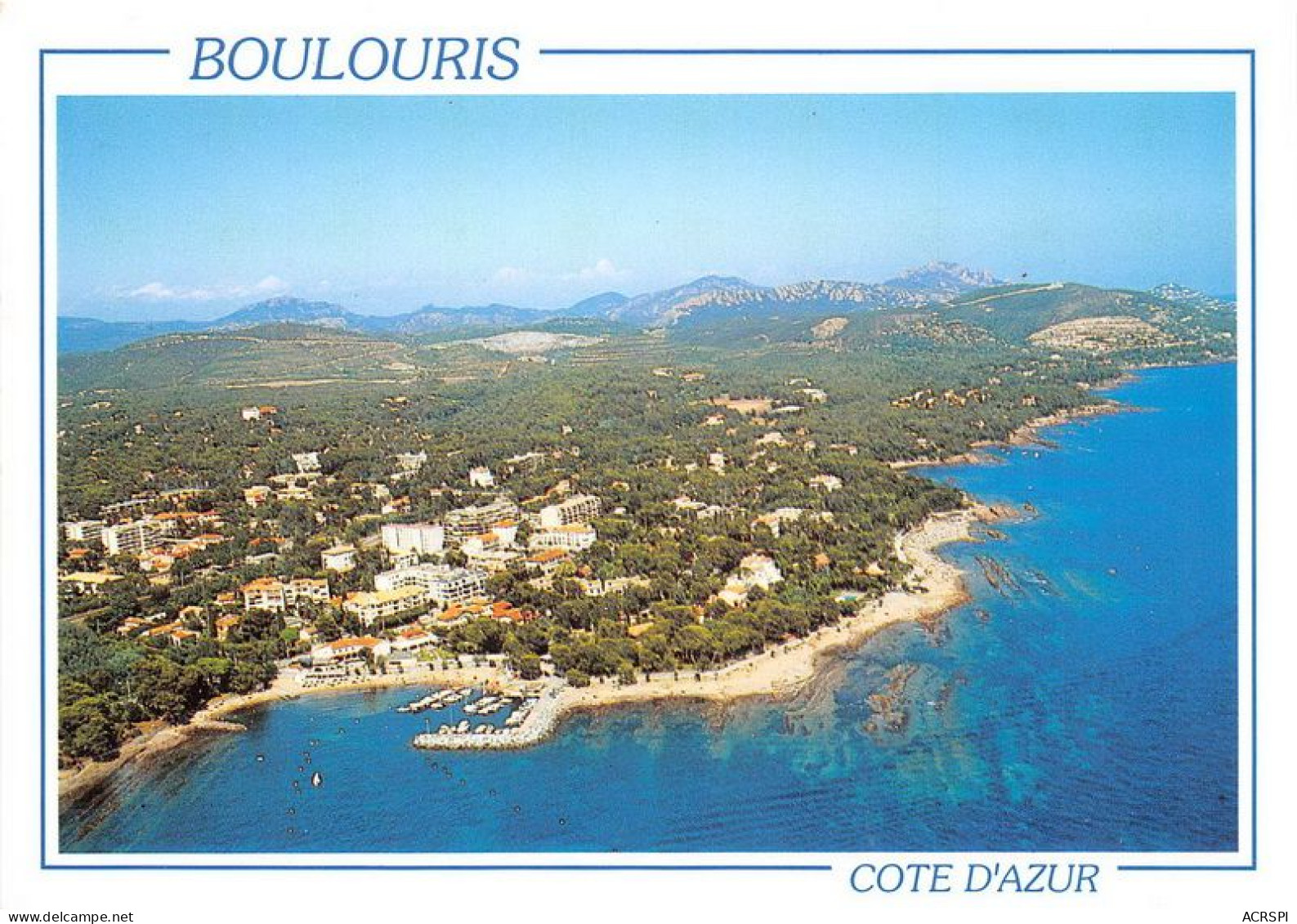 BOULOURIS Vue Generale 28(scan Recto-verso) MA1453 - Boulouris