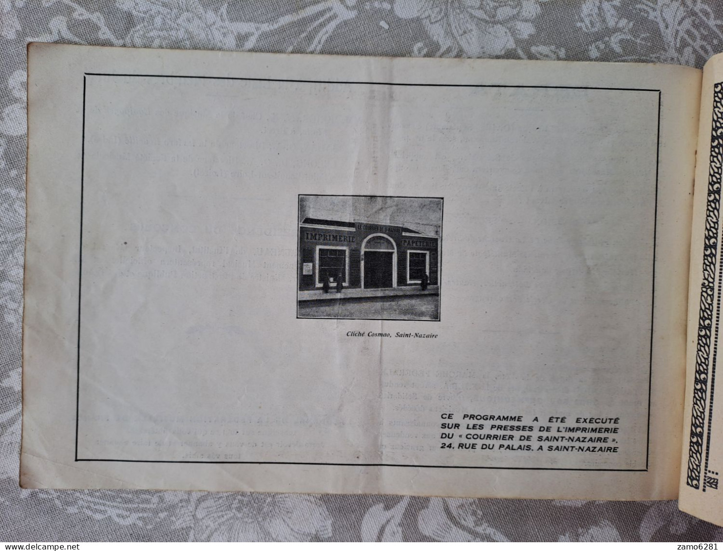 Ville De Saint Nazaire - Concours International De Musique Mai 1928 - Programs