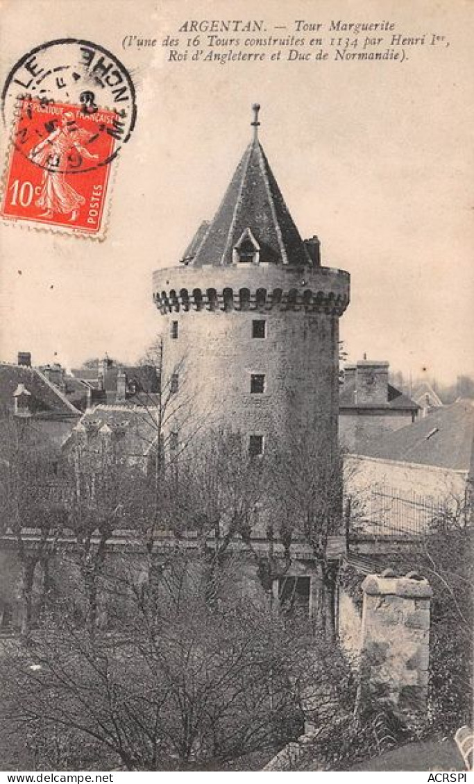 ARGENTAN Tour Marguerite L Une Des 16 Tours Construites En 1134 6(scan Recto-verso) MA1446 - Argentan