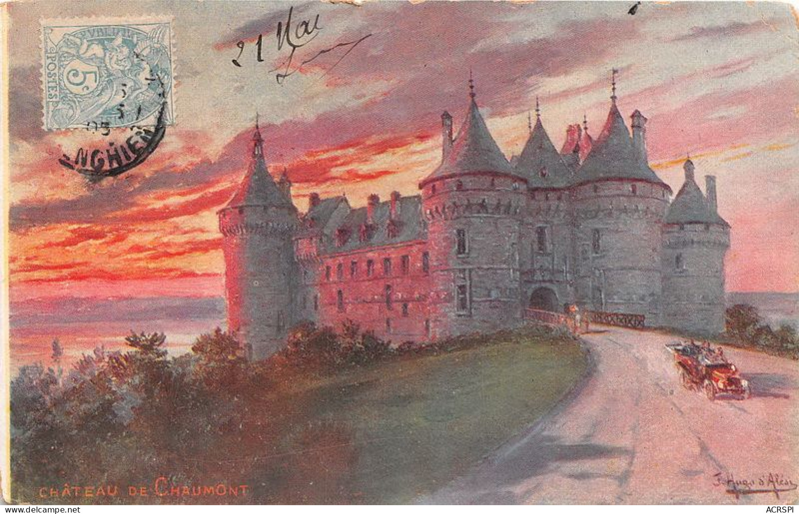 Chateau De CHAUMONT 19(scan Recto-verso) MA1446 - Chaumont En Vexin