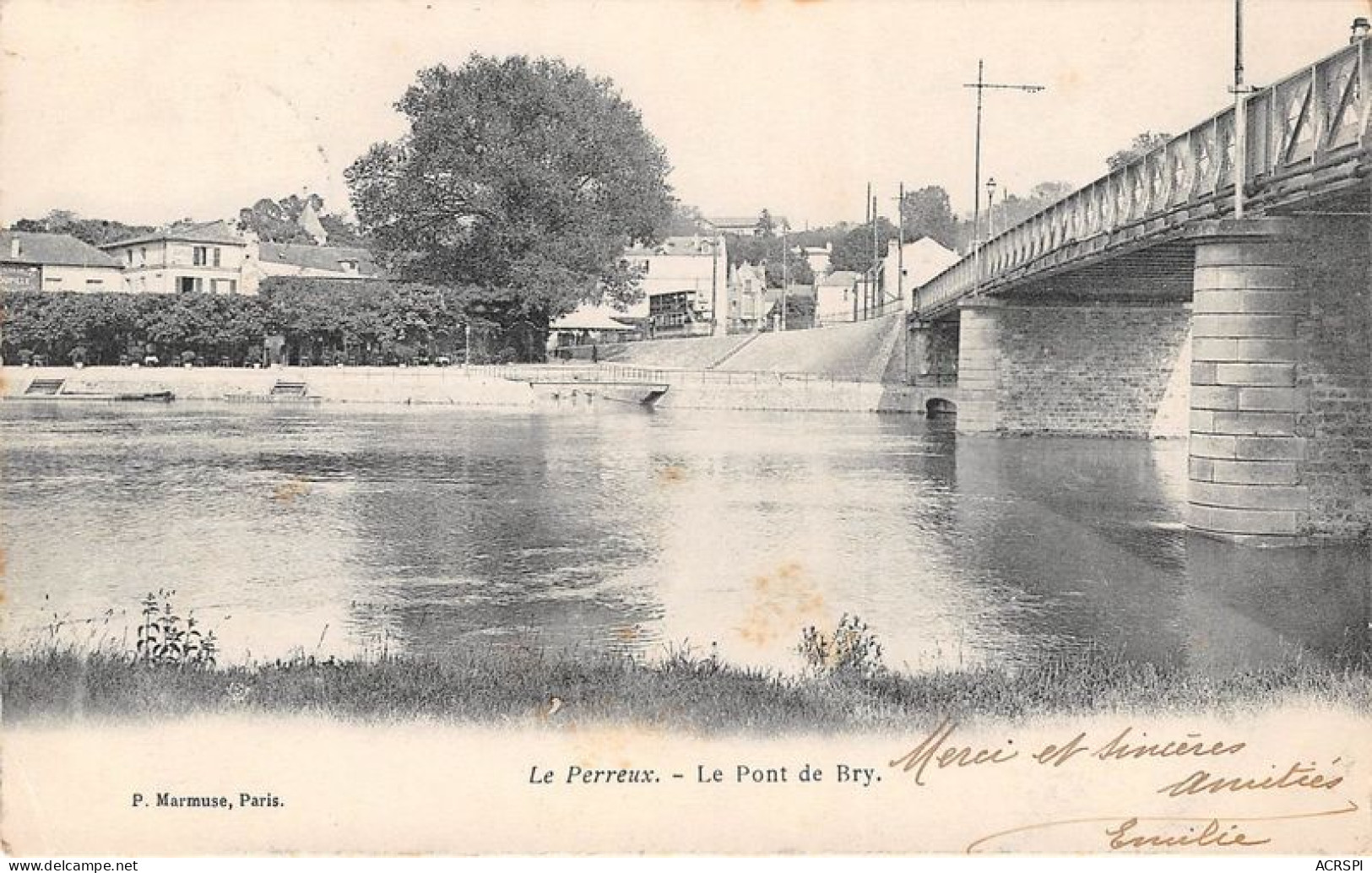 LE PERREUX Le Pont De Bry 11(scan Recto-verso) MA1443 - Le Perreux Sur Marne