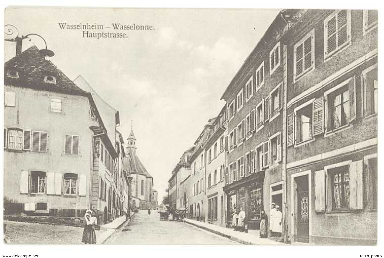 3 Cpa Alsace - Wasselnheim - Wasselonne Spital - Hôpital / Hauptstrasse / Brunngasse - Wasselonne