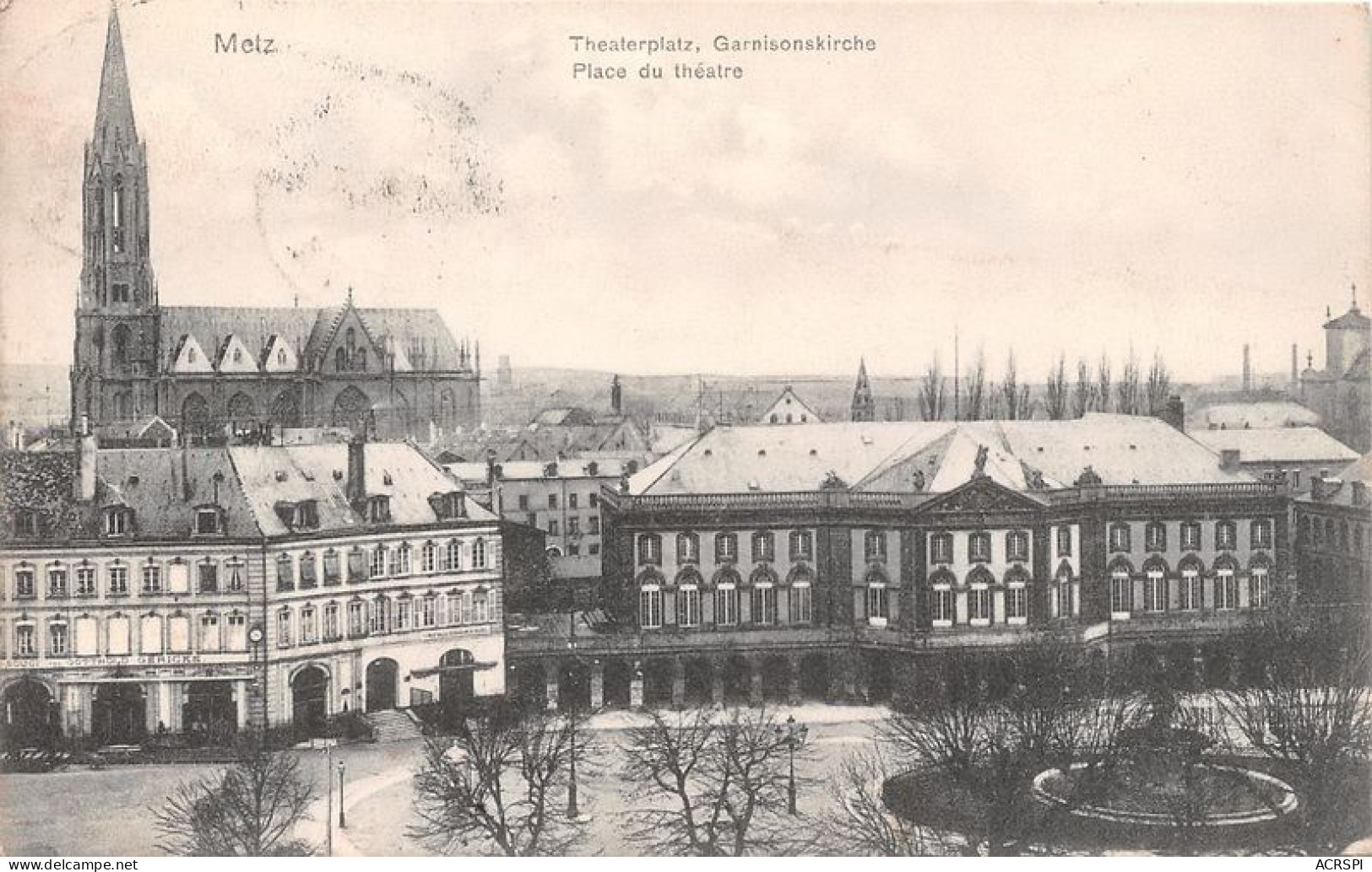 METZ Place Du Theatre 5(scan Recto-verso) MA1465 - Metz