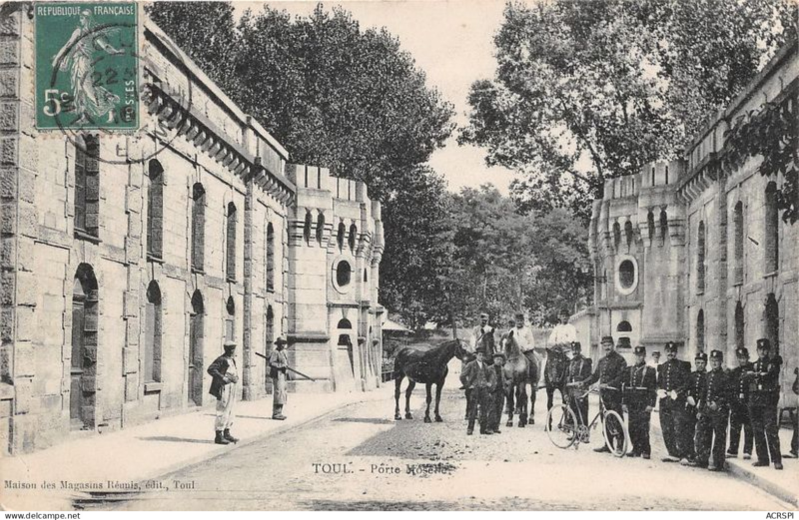 TOUL Porte Moselle 25(scan Recto-verso) MA1465 - Toul