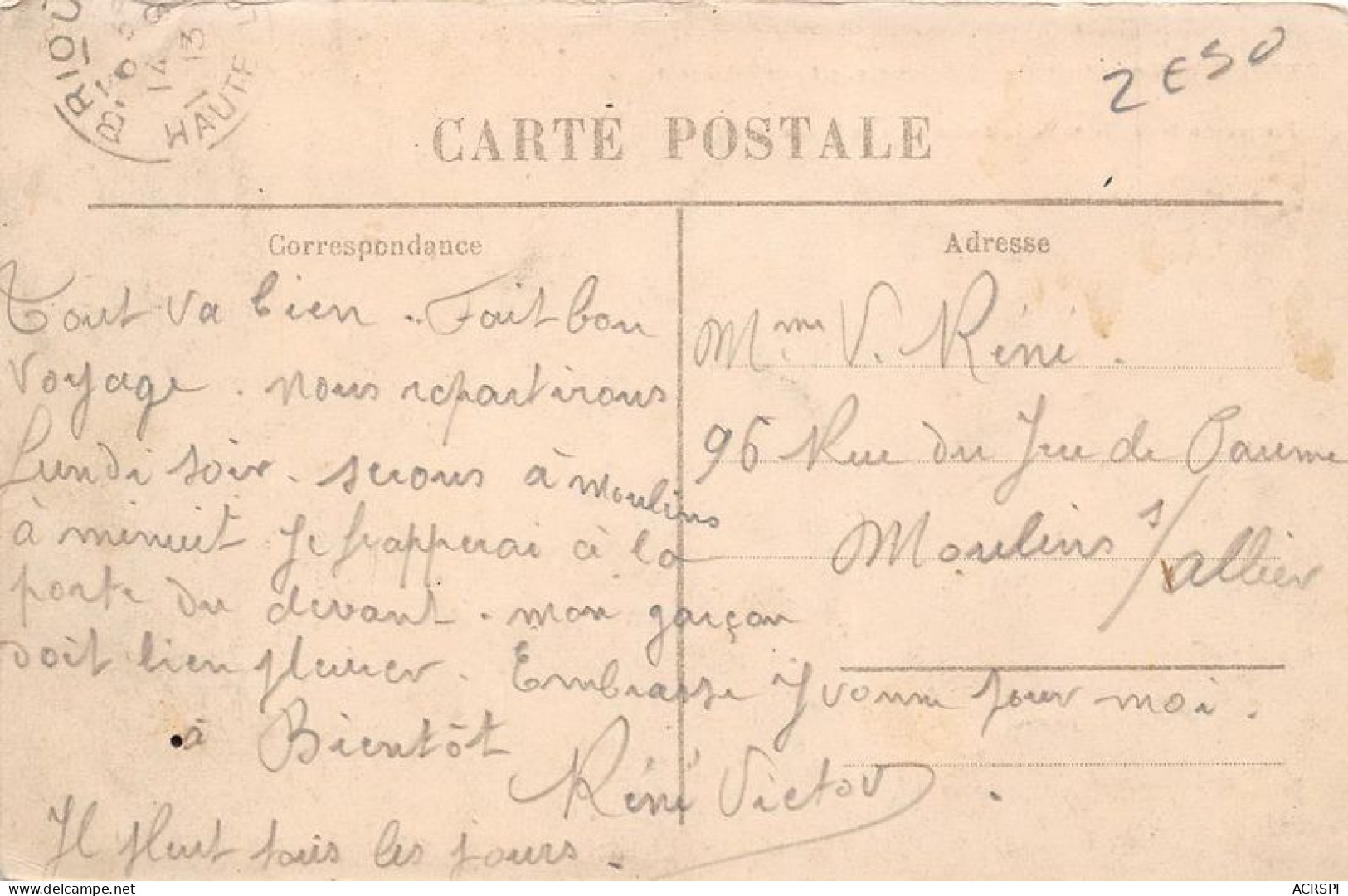 BRIOUDE Vue Generale Meridionale Prise De St Laurent 6(scan Recto-verso) MA1464 - Brioude