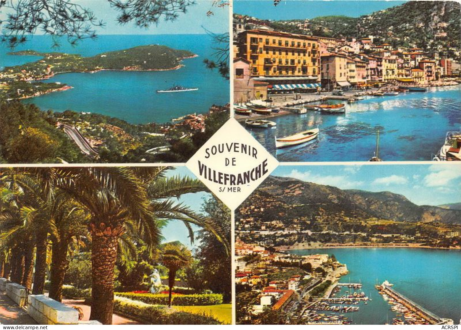 VILLEFRANCHE SUR MER Souvenir 17(scan Recto-verso) MA1463 - Villefranche-sur-Mer