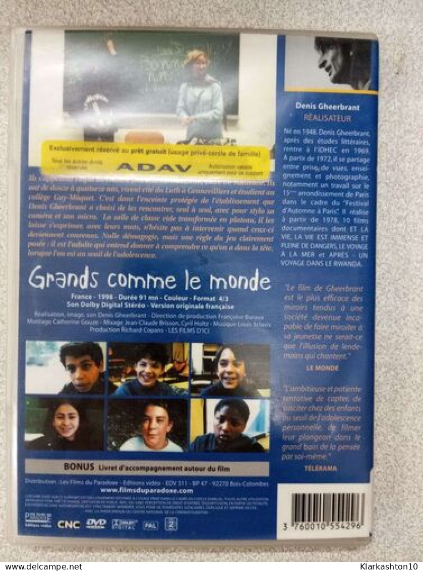 Grands Comme Le Monde - Altri & Non Classificati