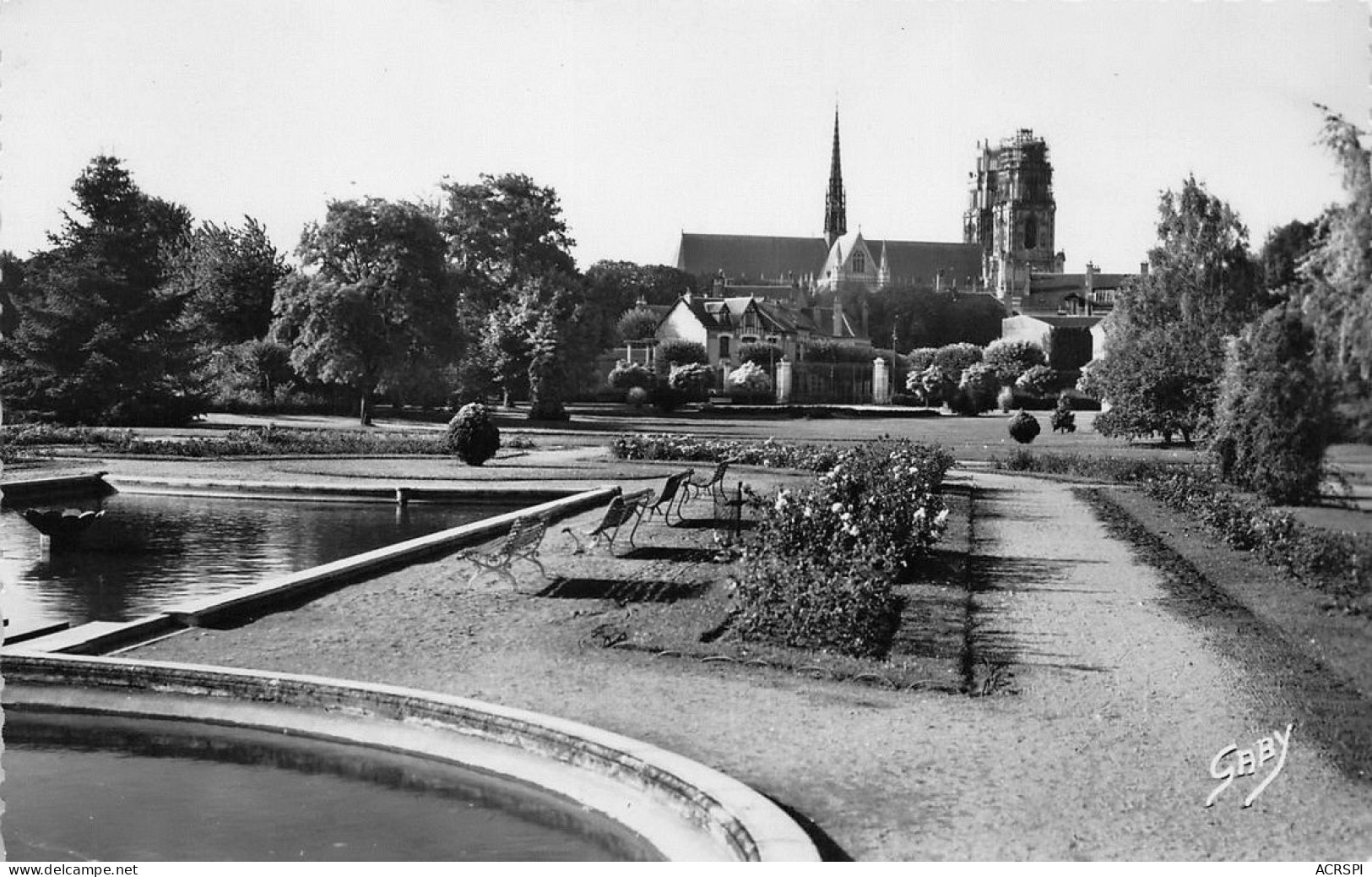 ORLEANS  Cathédrale Sainte Croix  Et Parc Pasteur  24 (scan Recto Verso)MA1490TER - Orleans