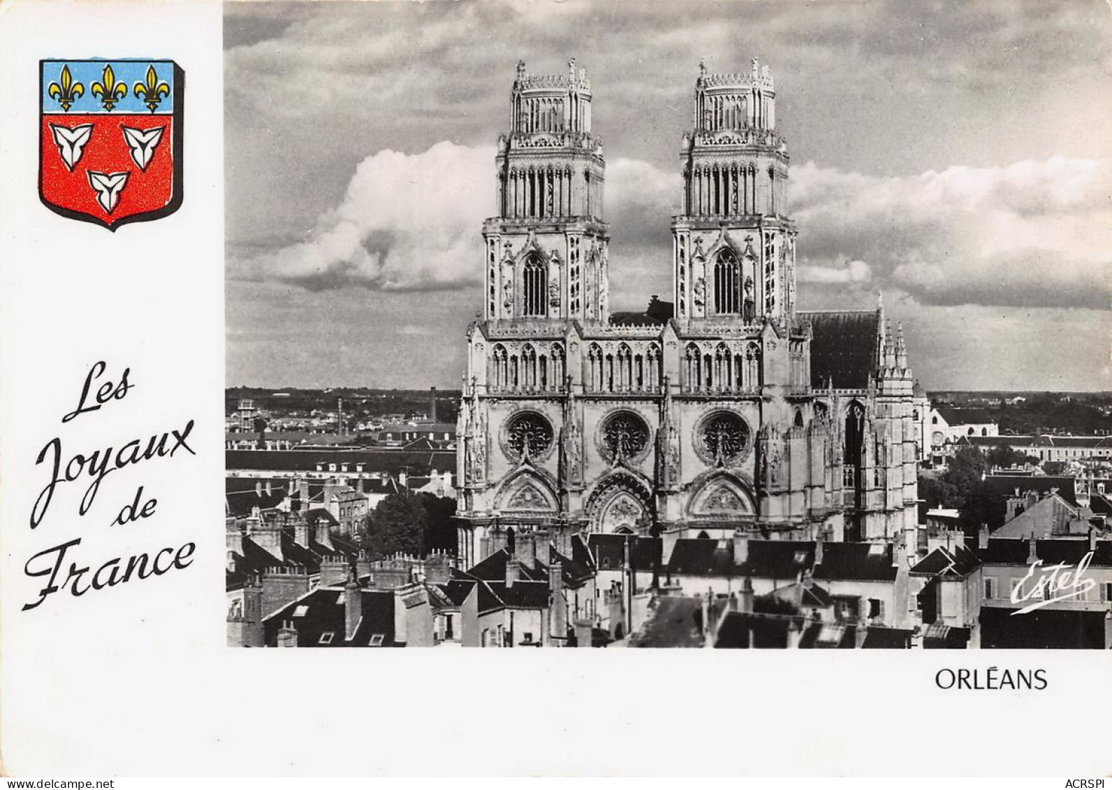 ORLEANS  Cathédrale Sainte Croix Joyaux De France  16 (scan Recto Verso)MA1490TER - Orleans