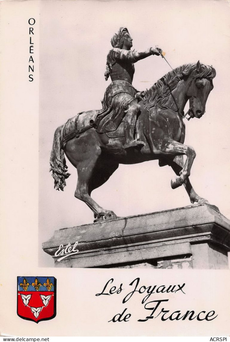 ORLEANS  Statue De JEANNE D' ARC  Par Foyatier 32 (scan Recto Verso)MA1490TER - Orleans