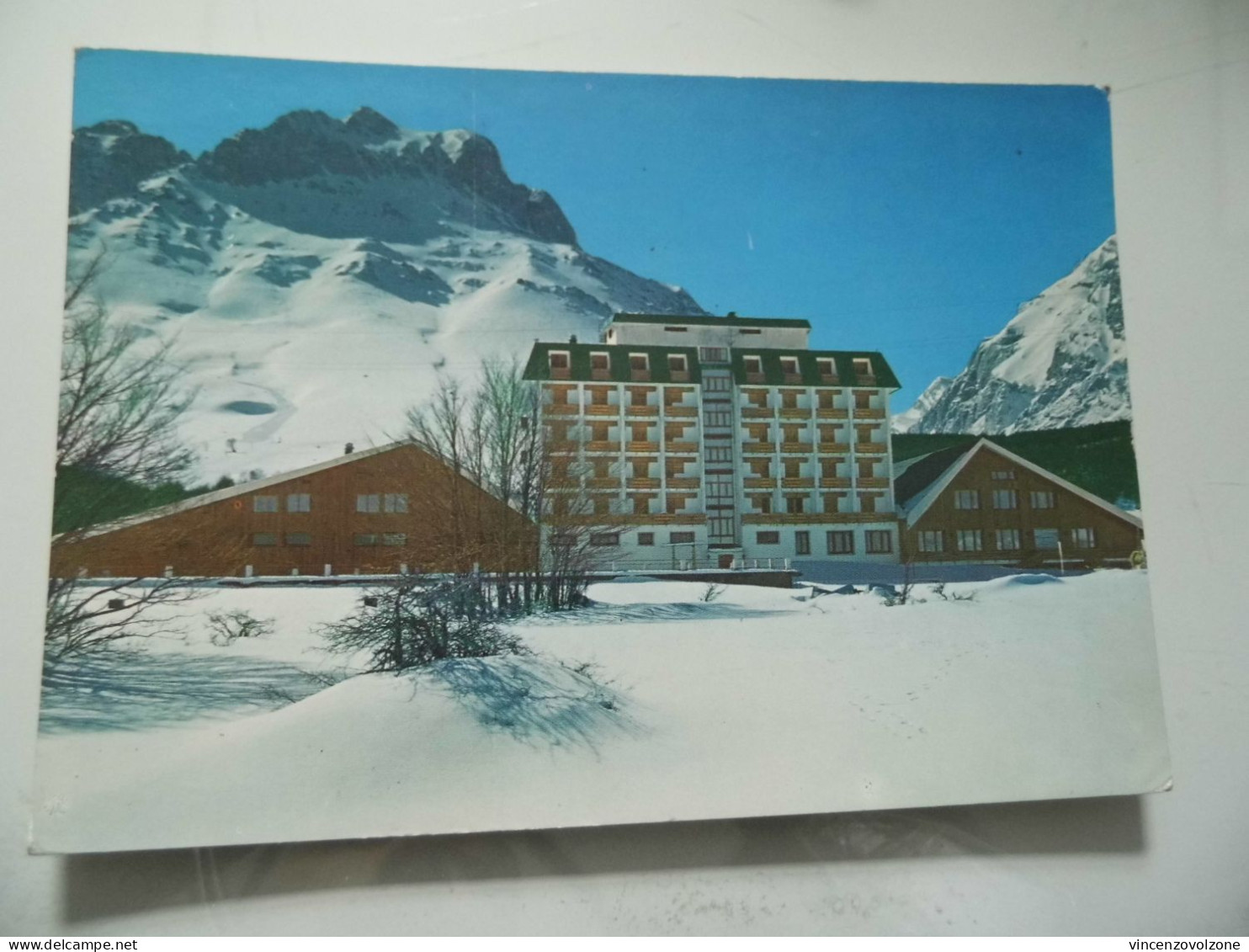 Cartolina Viaggiata "PRATI DI TIVO PIETRACAMERA ( FE ) - HOTEL MIRAMONTI" 1978 - Hotel's & Restaurants