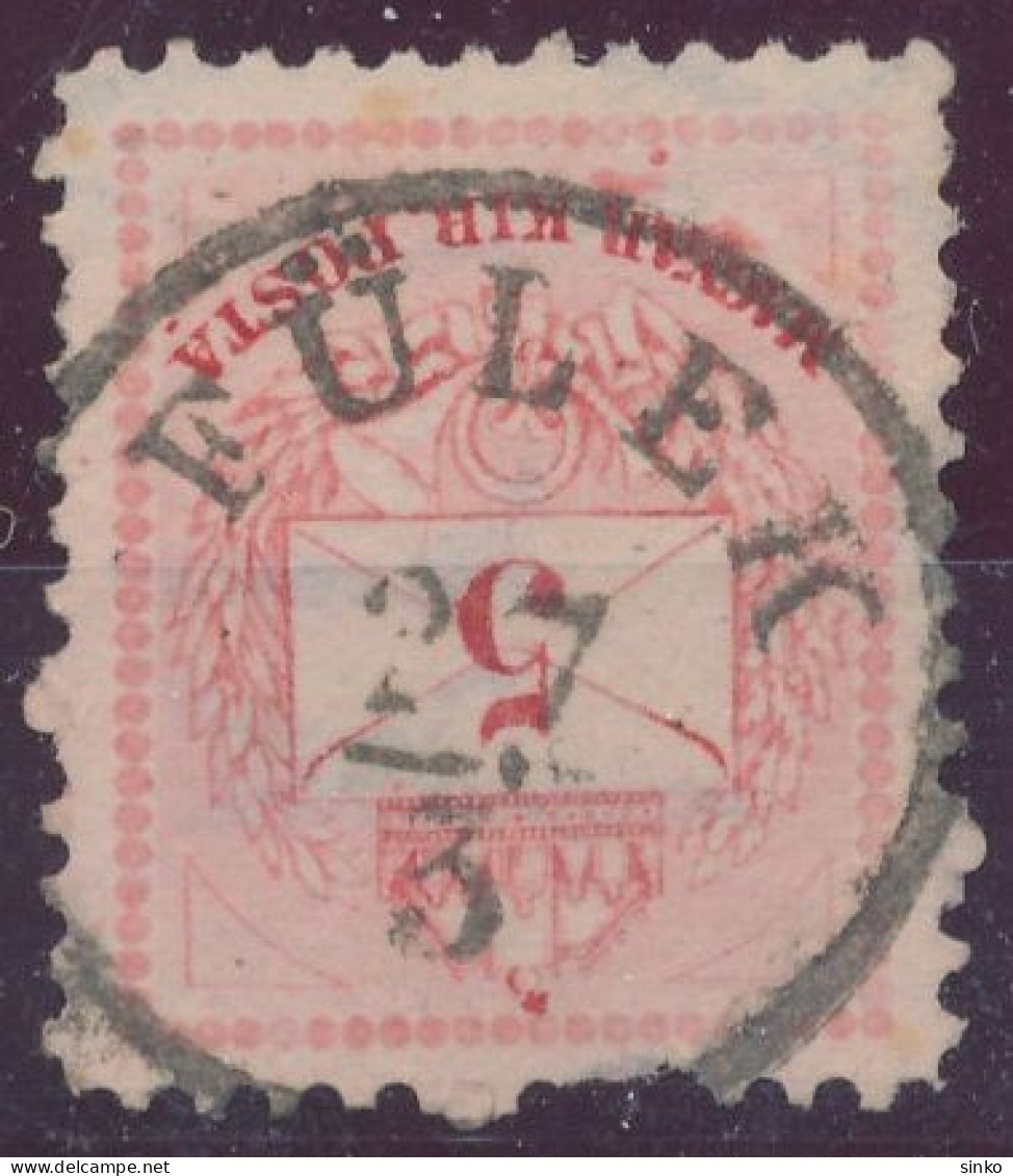 1881. Colour Number Krajcar 5kr Stamp, FULEK - ...-1867 Préphilatélie