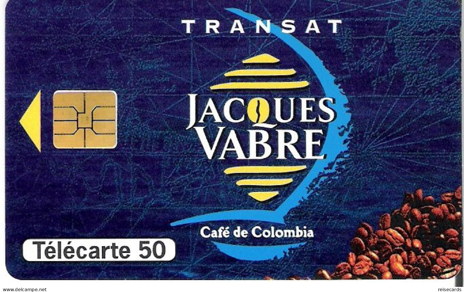 France: France Telecom 09/95 F591 Transat Jacques Vabre, Café De Colombia. - 1995