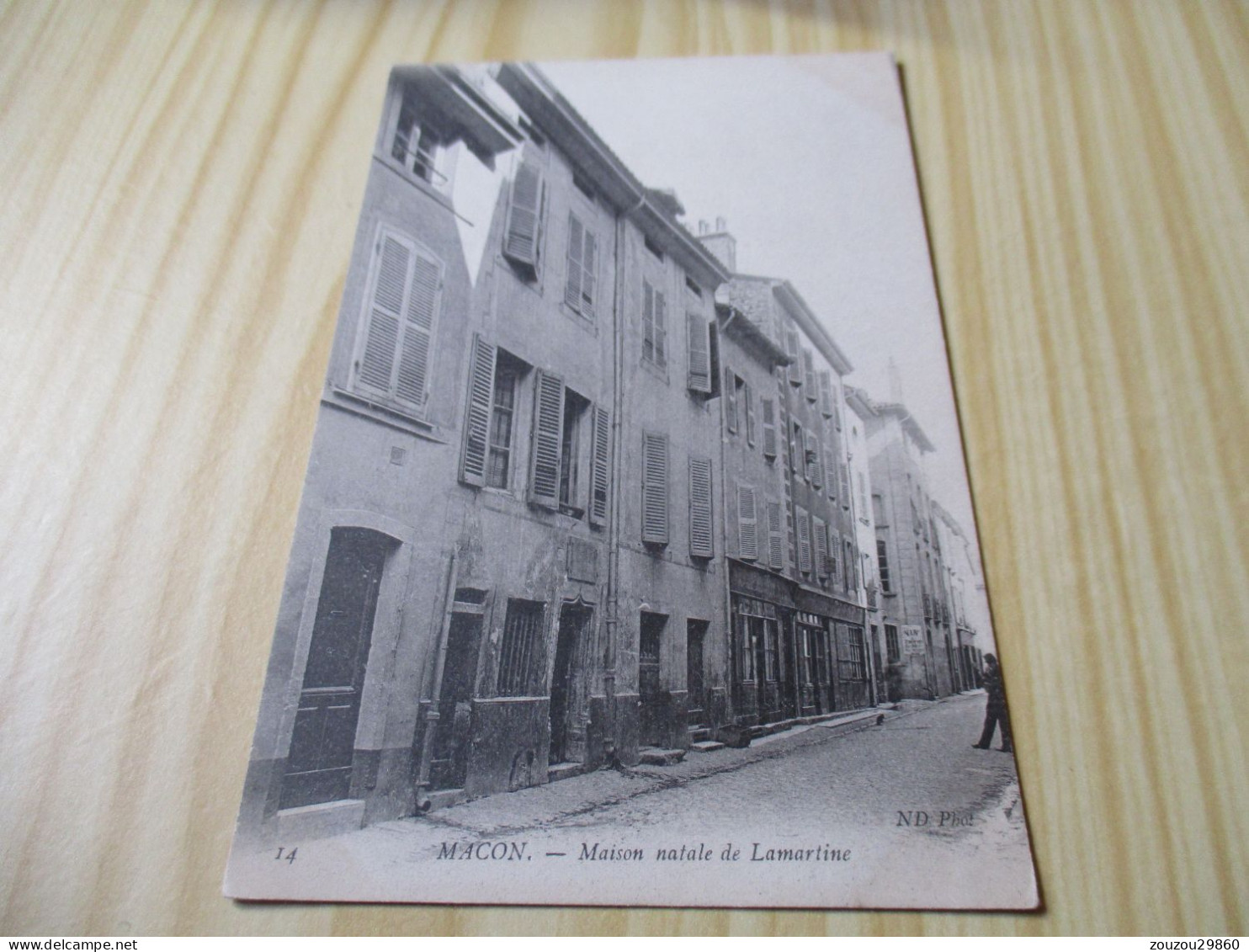 CPA Macon (71).Maison Natale De Lamartine. - Macon