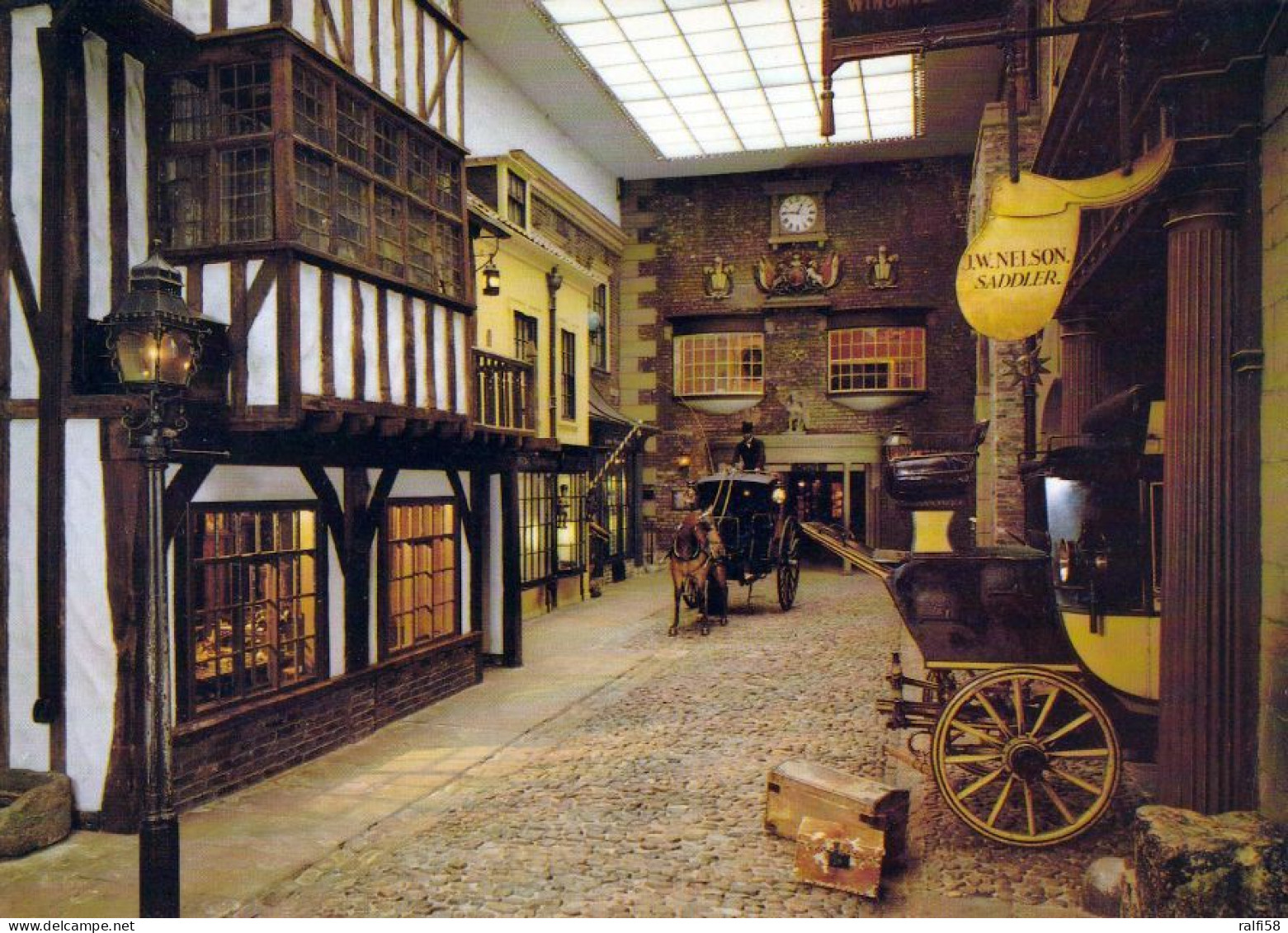 1 AK England * York Castle Museum - Kirkgate Die älteste überdachten Straße In Großbritannien * - York