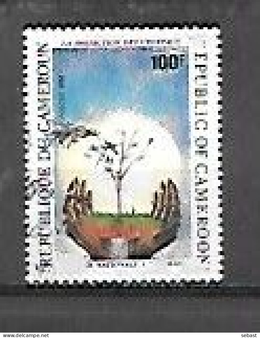 TIMBRE OBLITERE DU CAMEROUN DE 1986 N° MICHEL 1144 - Camerún (1960-...)